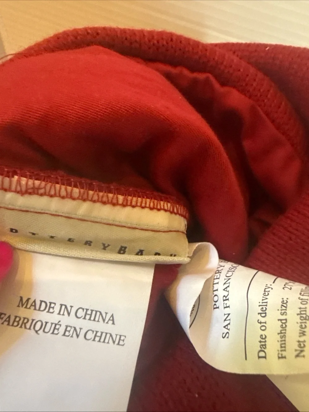 Pottery Barn cable Knit Extra Long 26” Christmas Stocking NWT